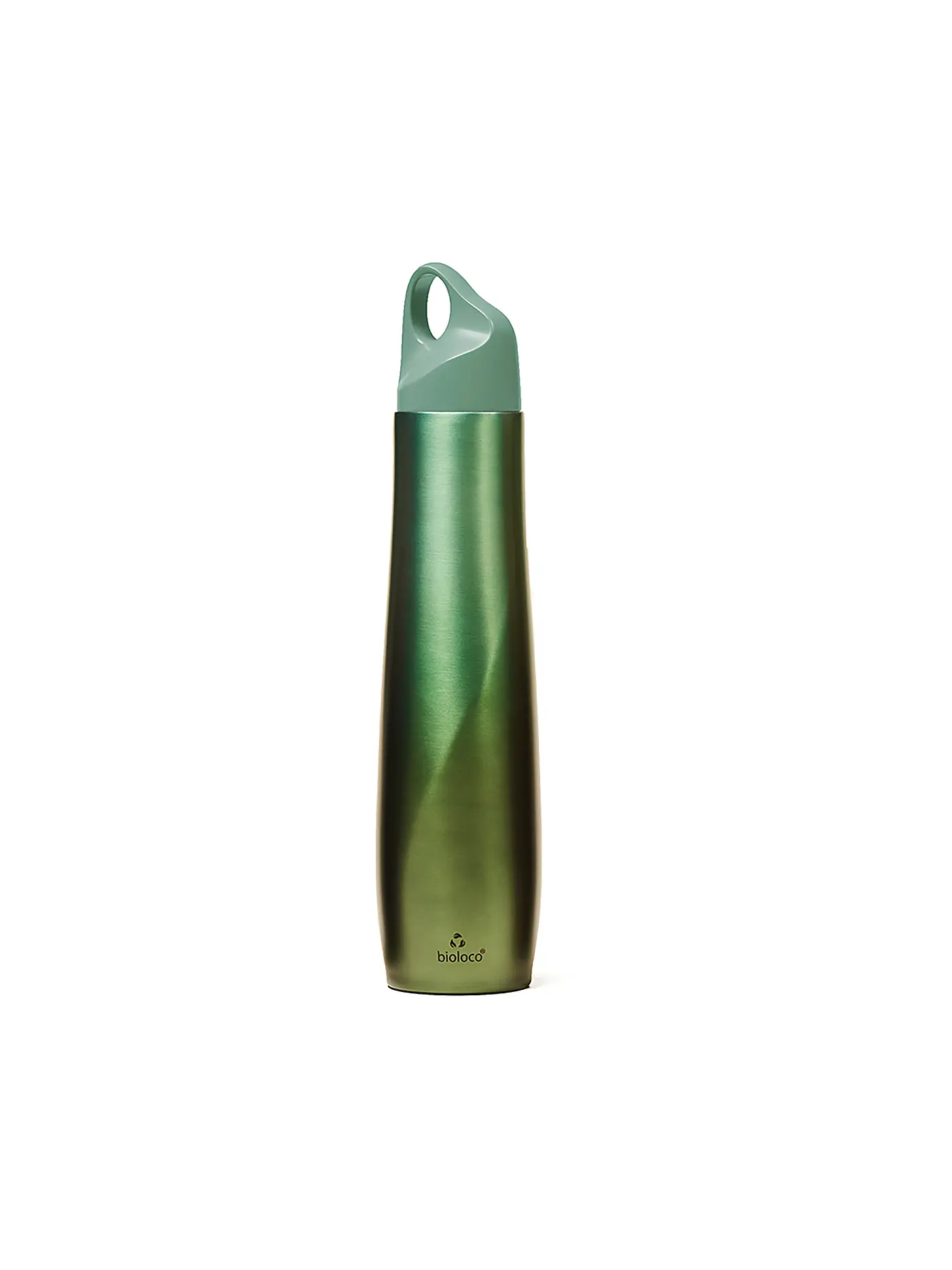 CHIC.MIC | Isolierflasche bioloco the curve 420ml Grün | 